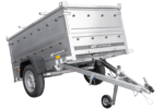 Anhänger mit Deckel Garden Trailer 200 KIPP 200×106 cm 750 kg