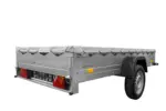 Anhänger mit Flachplane Garden Trailer 264 KIPP inkl. Planenträger-Neu – Bild 6