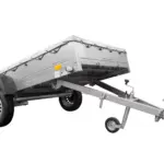 Anhänger mit Flachplane Garden Trailer 264 KIPP inkl. Planenträger-Neu