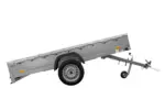 Anhänger mit Flachplane Garden Trailer 264 KIPP inkl. Planenträger-Neu – Bild 5
