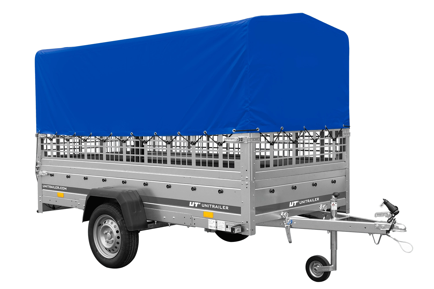 ger_pl_Autotransportanhanger-auf-Federn-264x125-UNITRAILER-GARDEN-264-R-KIPP-mit-Gitterwanden-H-800-Rahmen-und-blauer-Plane-15321_7.png Autotransportanhänger auf Federn 264×125 UNITRAILER GARDEN 264/R KIPP mit Gitterwänden, H-800 Rahmen und blauer Plane – Bild 1