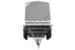 Der Anhänger Garden Trailer 264/2 KIPP MIT STÜTZRAD, H-1100-HOCHSPRIEGEL UND GRAUER PLANE – Bild 4