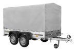 Der Anhänger Garden Trailer 264/2 KIPP MIT STÜTZRAD, H-1100-HOCHSPRIEGEL UND GRAUER PLANE – Bild 5