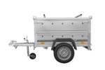 Einachsanhänger 150×106 UNITRAILER GARDEN 150 KIPP mit BIS-Seitenwänden und Aluminiumabdeckung – Bild 6