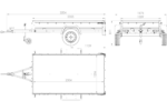 Einachsanhänger Unitrailer Garden Trailer 230 FD 230 x 125 cm mit Starrdeichsel 750 KG-Neu – Bild 3
