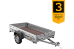Einachsanhänger Unitrailer Garden Trailer 230 FD 230 x 125 cm mit Starrdeichsel 750 KG – Bild 5