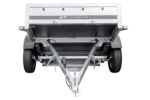 Einachsanhänger auf Federn 264×125 UNITRAILER GARDEN 264/R KIPP mit BIS-Seiten, H-0-Rahmen und blauer Plane – Bild 7