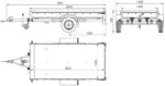 Einachsiger Anhänger Unitrailer Garden Trailer  264 KIPP-Neu – Bild 3