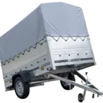 Führerschein B Anhänger Garden Trailer 230 KIPP mit Stützrad, zusätzlichen Bordwänden, Hochplane und Hochspriegel H800-Neu