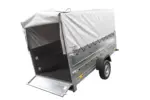 Kfz Anhänger mit Plane GARDEN TRAILER 264 KIPP [mit Stützrad, zusätzlichen Bordwänden, Hochplane und Hochspriegel]-Neu – Bild 7