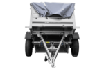 Neu Anhänger GARDEN TRAILER 150 KIPP mit zusätzlichen Bordwänden, Stützrad und Flachplane – Bild 6