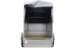 Neuanhänger Kipper ungebremst Garden Trailer 150 KIPP mit zusätzlichen Bordwänden, Stützrad, Hochplane und Hochspriegel-Neu – Bild 4