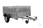 Pkw Anhänger Kipper 230×125 Garden Trailer 230 KIPP Unitrailer 750 kg mit Stützrad und zusätzlichen Bordwänden-Neu – Bild 4