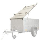 Anhänger mit Deckel Garden Trailer 200 KIPP 200×106 cm 750 kg-Deckelanhänger-Neu – Bild 4