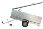 Anhänger GARDEN TRAILER 264 KIPP mit Bordwandaufsatz -Deckelanhänger-Neu – Bild 9