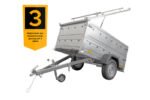 Anhänger mit Deckel Garden Trailer 200 KIPP 200×106 cm 750 kg-Deckelanhänger-Neu – Bild 12