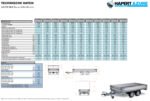 Hapert Azure H-2 – 3000 – 3350 x 1800 Multi Niedriges Fahrwerk – Auffahrpaket – Bild 7