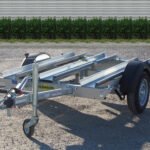 Humbaur HM102113 Motorradtransporter mit 3 Motorradschienen