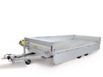 Humbaur Universal 3000 Seilwinde, Alu Bordwände 350 mm, Auffahrbohlen – Bild 6