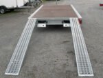 Humbaur Universal 3000 Seilwinde, Alu Bordwände 350 mm, Auffahrbohlen – Bild 4