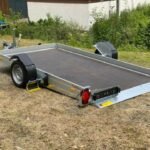 Autotransporter Humbaur HKT 183117 S – absenkbarer Smartanhänger