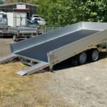 Autotransporter Saris TP 406 204 2700kg – mit 35cm Alu Wänden kippbar