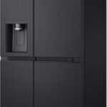 LG GSLE91EVAB freistehend, Side-by-Side, EEK B, 623 l Nutzinhalt, FrischeZone, Display, Total NoFrost