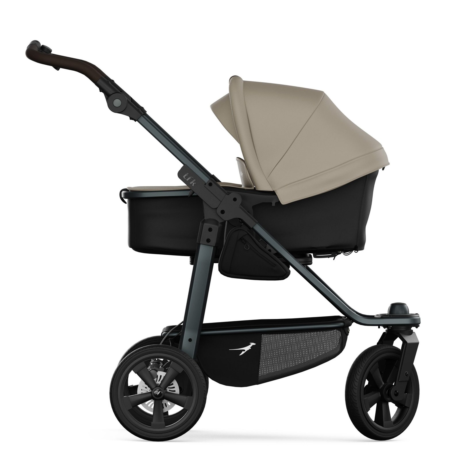 mono3-kombi-660-sand-air-chamber-wheels-101970-scaled-1.jpg TFK mono 3 – Kombi Kinderwagen mit Luftkammer Radset – Sand – Bild 1