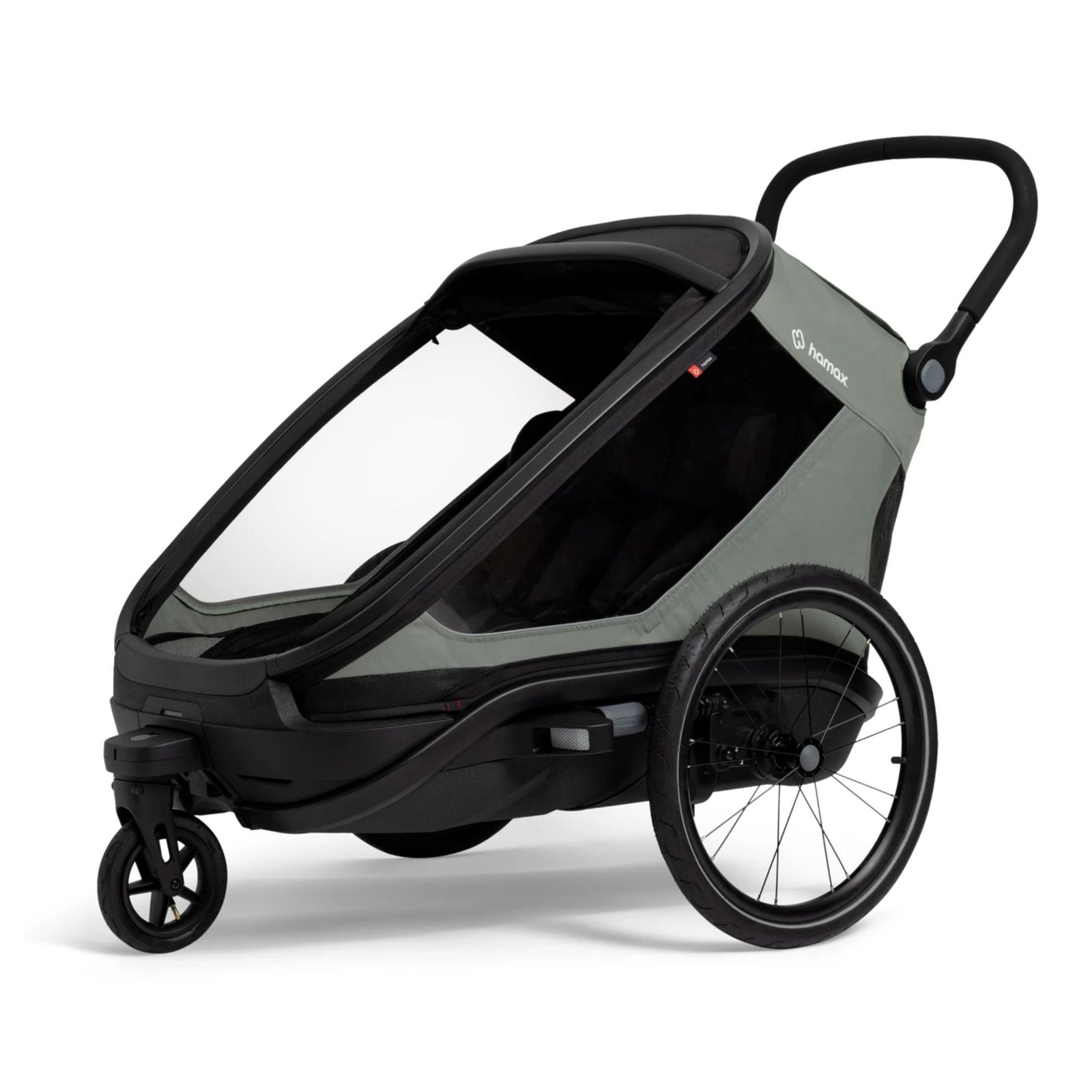outback20next1.jpg Hamax Outback Next Bike Trailer – Schwarz – Bild 1