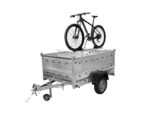 Anhänger mit Deckel Garden Trailer 200 KIPP 200×106 cm 750 kg-Deckelanhänger-Neu