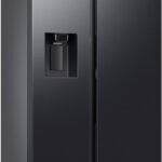 Samsung RS80F65KDFEF Side-by-Side (635 l, D, 1780 mm hoch, Premium Black Steel)