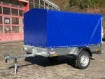 Planenanhänger Saris King XL – kippbar mit Plane!