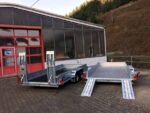Tieflader Saris Magnum Maxx 3500 – 4 Meter Baumaschinenanhänger – Bild 3