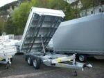 Dreiseitenkipper Saris PK 40 3-Seitenkipper elektr. mit Schienenschacht