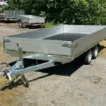 Kastenanhänger Saris PL 406 204 3500 kg – mit niedrig Fahrwerk