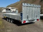 Autotransporter Saris TP 507 210 3500 3 Tridem mit Heckrampe kippbar und Aluwänden – Bild 4