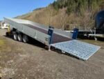 Autotransporter Saris TP 507 210 3500 3 Tridem mit Heckrampe kippbar und Aluwänden – Bild 6