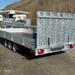 Autotransporter Saris TP 507 210 3500 3 Tridem mit Heckrampe kippbar und Aluwänden – Bild 9