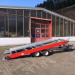 Autotransporter Stema FHAK 27-40-21.2 – kippbarer Autotransporter mit Seilwinde