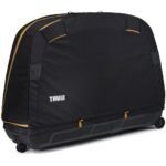 Thule RoundTrip Road Bike Transportkoffer mit Montageständer – Schwarz/Braun (Modell 2024)
