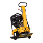 LUMAG RP-130HPC – Rüttelplatte reversierbar mit 130 kg inkl. Transportfahrwerk und Gummimatte – Bild 3